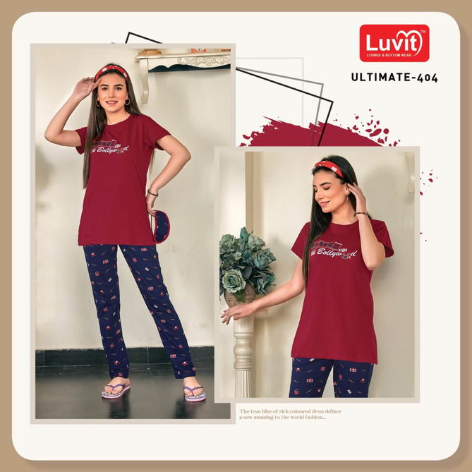 Luvit Ultimate 4 Night WearPure Sinker Night Suits Collection